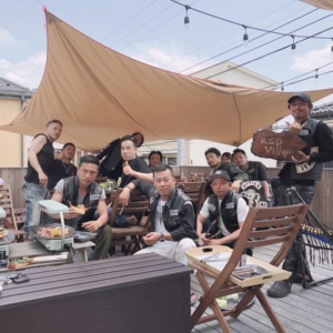 常連バイカーさん達の過ごし方